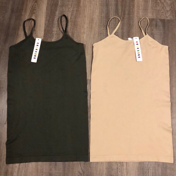 Colorful Tops - 2 Tank Tops / Camisoles